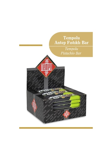Tempolu Antep Fıstıklı Bar 30 G X 12 Adet