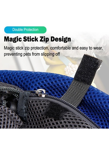 Qingmipy Taşınabilir Nefes Alabilir Köpek Taşıma Çantası - Hafif Ve Konforlu Sırt Askılı Evcil Hayvan Taşıyıcı