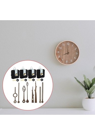 Homyl Duvar Saati Hareketleri Mekanizması Ceviz-yaprakları Ceviz Yaprakları Çok Renkli