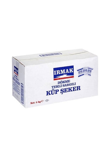 Irmak Tek Sargılı Küp Şeker 5kg Tekli