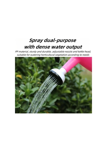 Tcherchı Ayarlanabilir Nozul İkisi Bir Arada Manuel Basınçlı Sulama Ve Dezenfektan Sprey Şişesi Mavi