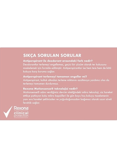 Rexona Clinical Protection Confidence Kadın Sprey Deodorant 150 ML