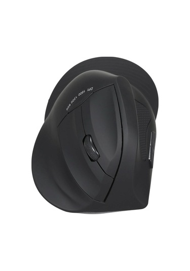 Dancemonkey Dikey 2.4g Siyah Fare, 6 Tuşlu, 800-1600 Dpı, Bilek Destekli Optik, Pil Hariç Optik