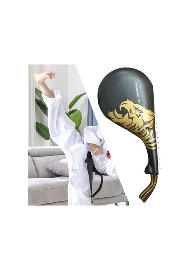 Pazly Suntek Profesyonel Taekwondo Kick Pad Karate Boks Antrenman Siyah Siyah