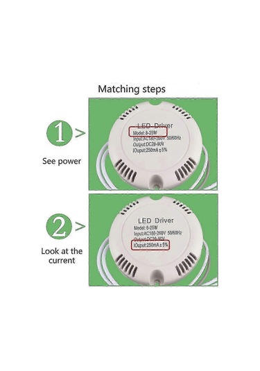 Ev Aydınlatması İçin Kısılabilir Led Güç Kaynağı Ac180-260v Diğer