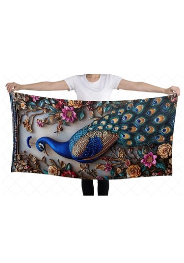 80x150 Cm Banyo&plaj&spor Havlusu Hızlı Kuruma Mikrofiber..