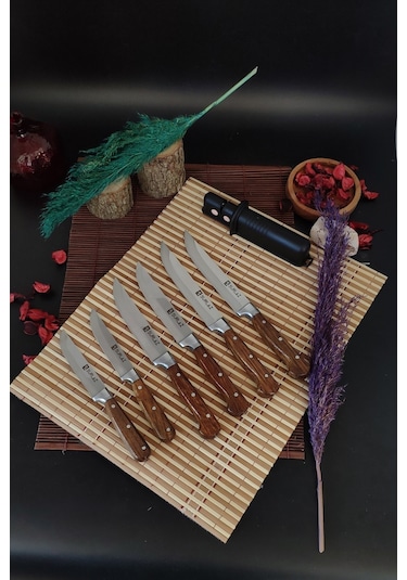 Sürmene 6'lı Mutfak Bıçak Seti Sebze Meyve Et Dilimleme