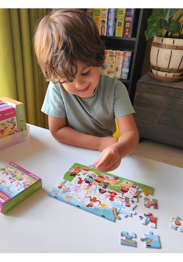 Doerkids Sanat Sınıfı Mini Puzzle 40 Parça
