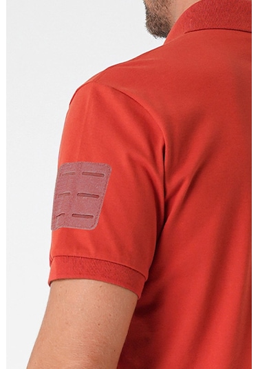 Mecanık Casual Ryker Polo T-shirt Cırtlı Kiremit