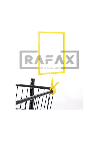 Rafax, A4 Mandallı  Etiketi, Mandallı Ürün Etiketi