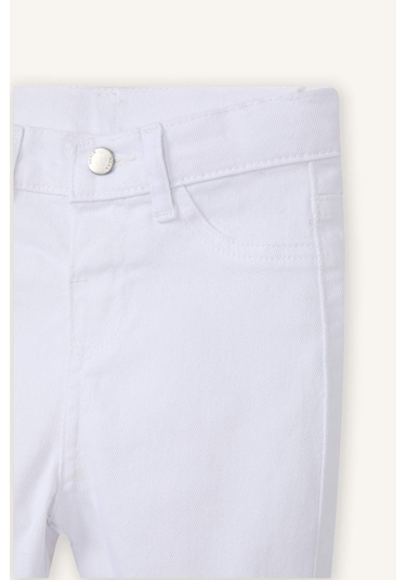 Defacto Düz Paça Pantolon Erkek Bebek B6744a526spwt34 Beyaz-wt34