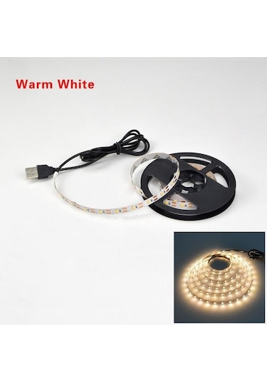 Sıcak Beyaz 5v Usb Güç Led Şerit Işık Rgb 2835 3528 Smd Hdtv Tv Masaüstü Bilgisayar Ekr Işık Ve Önyargı Led Aydınlatmalar 55820156
