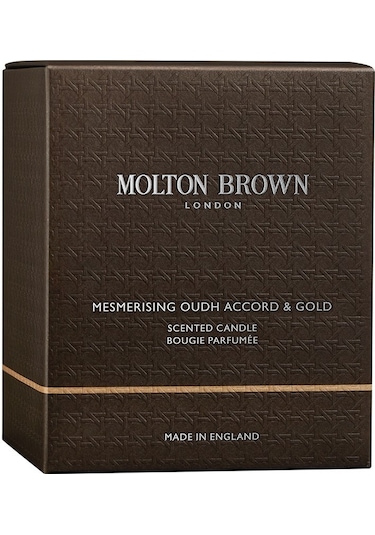 Mesmerising Oudh Accord Gold Mum Sıcak Zimt Aromalı Oudh Duşu İle Evde Rahatlık Siyah