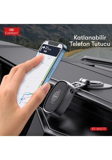 Earldom Eh177 Yapışlı Mıknatıslı 360 Derece Ayarlanabilen M414