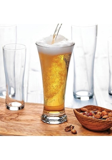 Paşabahçe Pub Bira Bardak - Bira Meşrubat Bardağı 3'lü 42199