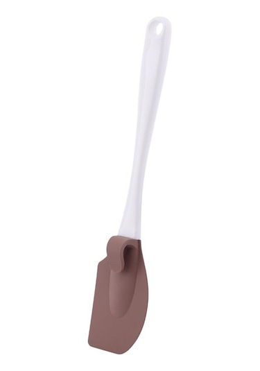 Silicolife 3'lü Servis Seti Silikon Kepçe, Büyük Spatula, Fırça