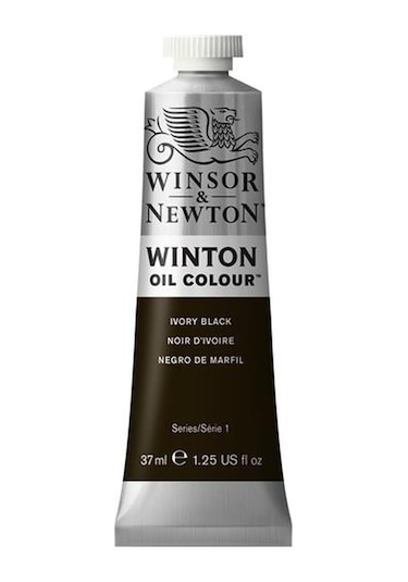 Winsor Newton Winton Yağlı Boya 37 ML - N:24 Ivory Black N11.24