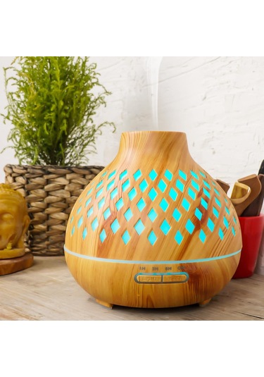 Kahverengi Aroma Difüzörü Nemlendirici