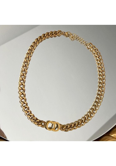 Cd Gurmet Gold Çelik Kolye Çok renkli