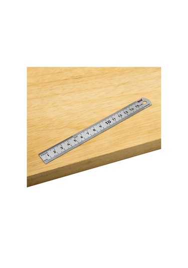 Rox 0198 Çift Taraflı Çelik Cetvel 150 Mm