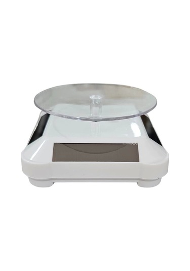 Solar 360 Derece Döner Ürün Stand Beyaz Çok Renkli