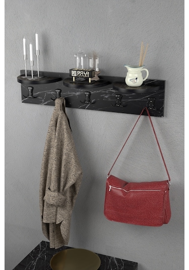 Askılık Duvar Elbise Askılığı Portmanto Bendir 80 Cm Diğer