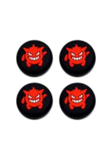 Nintendo Switch/switch Oled /switch Lite Uyumlu 3d Analog Koruyucu Silikon Evil