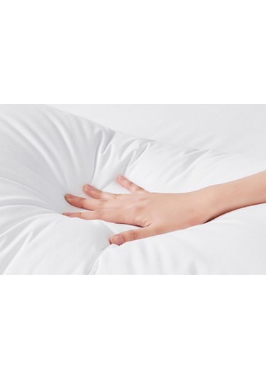 Elyaf Sepeti 4 Adet %100 Doğal Pamuk Dolgulu 50x70 Pamuk Yastık