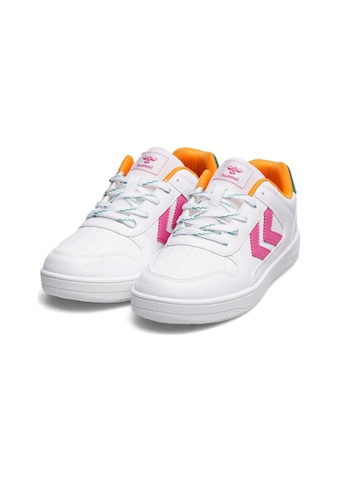 Hummel Court 1990 Unisex Spor Ayakkabı Beyaz - Pembe