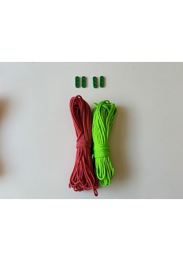 Rainbow 20 Metre X 2 Adet Gergi Aparatlı Çadır İpi