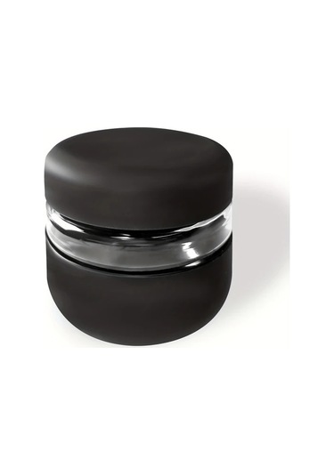 Willowhaven Siyah 16oz Borosilikat Cam Yemek Kabı Kapaklı Hava Geçirmez Mikrodalga Fırın Dayanıklı Siyah