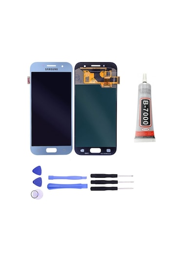 Samsung Uyumlu Galaxy A7 2017 A720 Lcd Ekran Dokunmatik + Montaj Seti