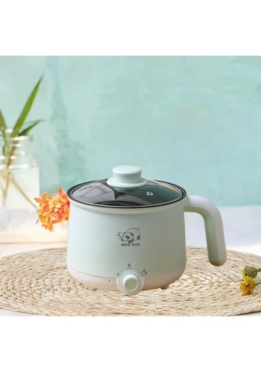 Homyl Mini Sıcak Tencere Yapışmaz Erişte Pişirici Vapursuz