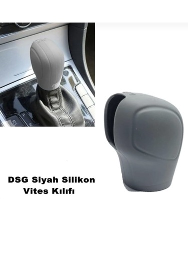 Point Silikon Dsg Otomatik Vites Topuzu Kılıfı Gri Renk