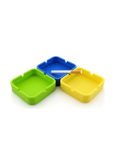 Suntek Silikon Küllük Sigara Kül Tablası Bar Plastik Küllük