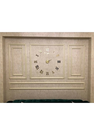 Decozza Dekoratif Boyanabilir 4 Cm Hazır Kesimli Duvar Çıtası