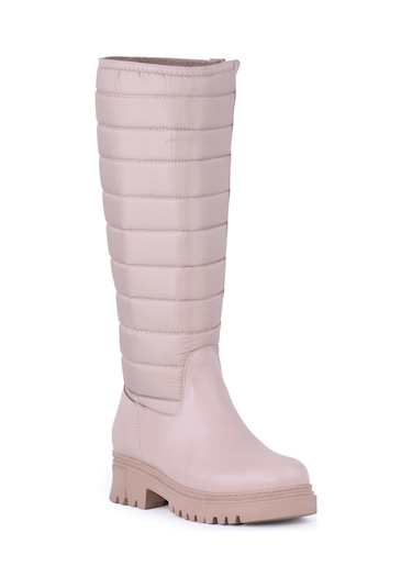 Ghattix Günlük Termal Kadın Çizme Vizon