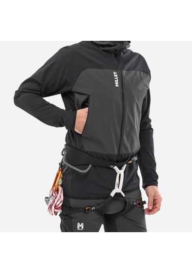 Millet Fusıon Xcs H Erkek Kapşonlu Polar Ceket Tam Fermuarlı Mıv9394 Mıllet.n9590 Çok Renkli