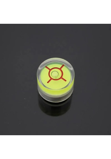Maiyame Küçük Dairesel Seviye Aleti 25x10mm - Mikro Dengeleyici, Kompakt Seviye Cihazı