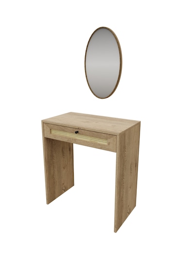 Alina Aynalı Lefkas Makyaj Masası