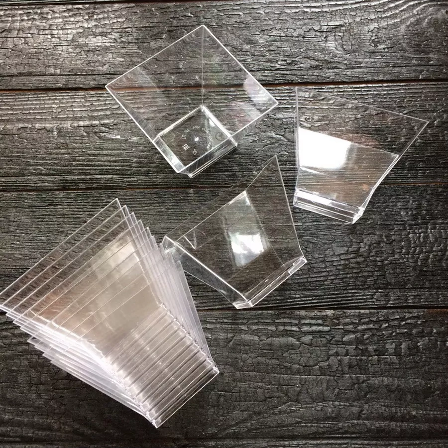 Klık-pıknık Köşe Kaşıkları İçin Kalıp, Kremlik, 150 Ml, 24 Adet. Pagoda. 248521747 100 adet