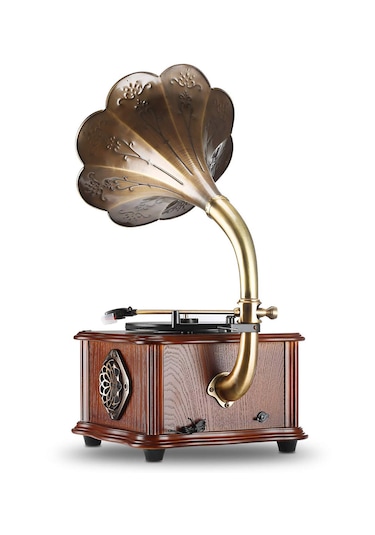 Record Master RMJ-209C Radyo Bluetooth USB Gramofon Pikap