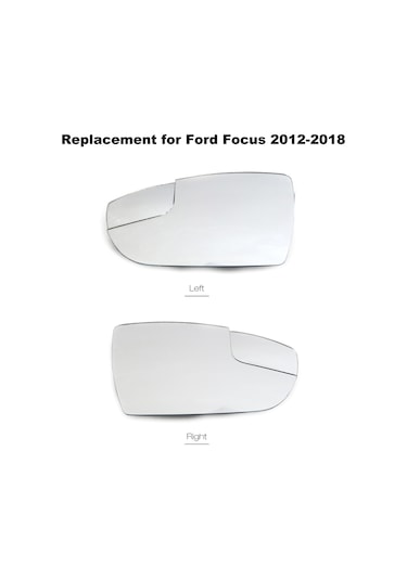 Qingmipy Ford Focus Amerikan Versiyonu 2012-2018 Sol Yan Görünüm Aynası Camı - Kör Nokta Ve Isıtma Özelliği
