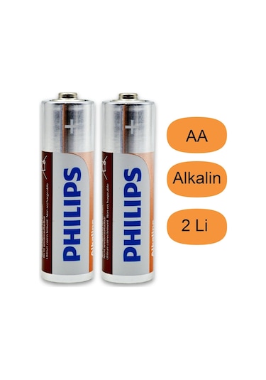 Philips Alkaline Aa Kalem Pil Kartela Lr6a12s/10 2 Li