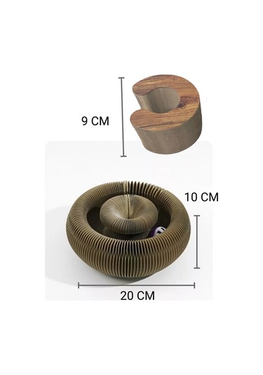 A&o Kediler İçin Otomatik Yerleştirmeli Naneli Oyuncak Tırmalama Direği 221588863