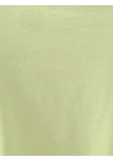 Oversize Kadın Tshirt K.kol Sarı