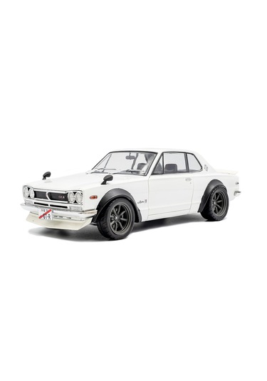 1:18 Solido 1970 Nissan Skyline C10 Hakosuka - Pearl White