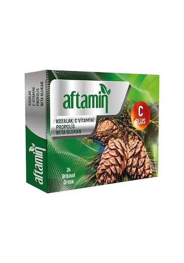 Aftamin Kozalak Propolisli Pastil 24 Adet