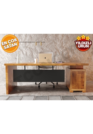Ken Ntconcept Masif Ağaç Ofis Ve Çalışma Masası