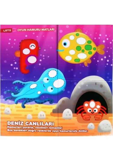 Let's Deniz Canlıları Oyun Hamuru Seti